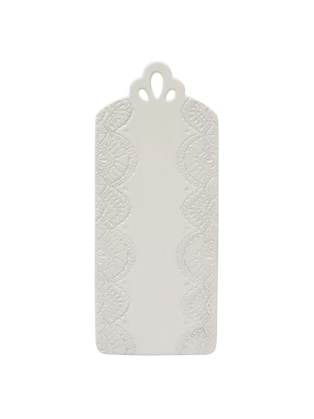 The Pioneer Woman Home Blue Vintage Lace Pattern Durable Stoneware Serving Board